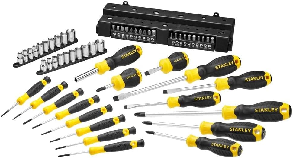 Stanley 57-Piece Screwdriver, Bit & Socket Set (STHT0-62143)